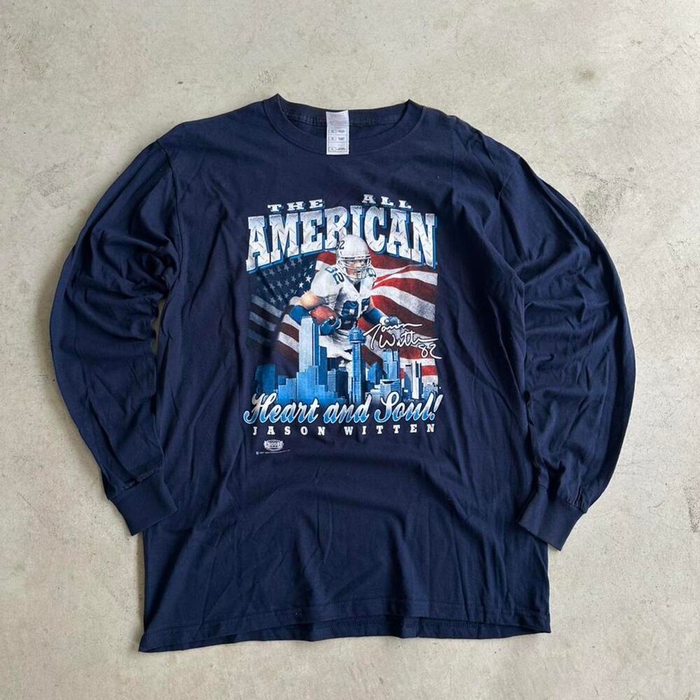 Vintage Jason Witten Dallas Cowboys NFL Graphic Tee